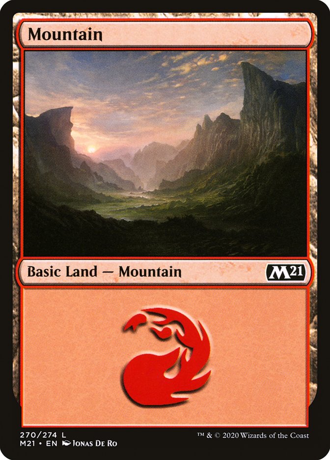 Mountain (270) [Core Set 2021] | Anubis Games and Hobby