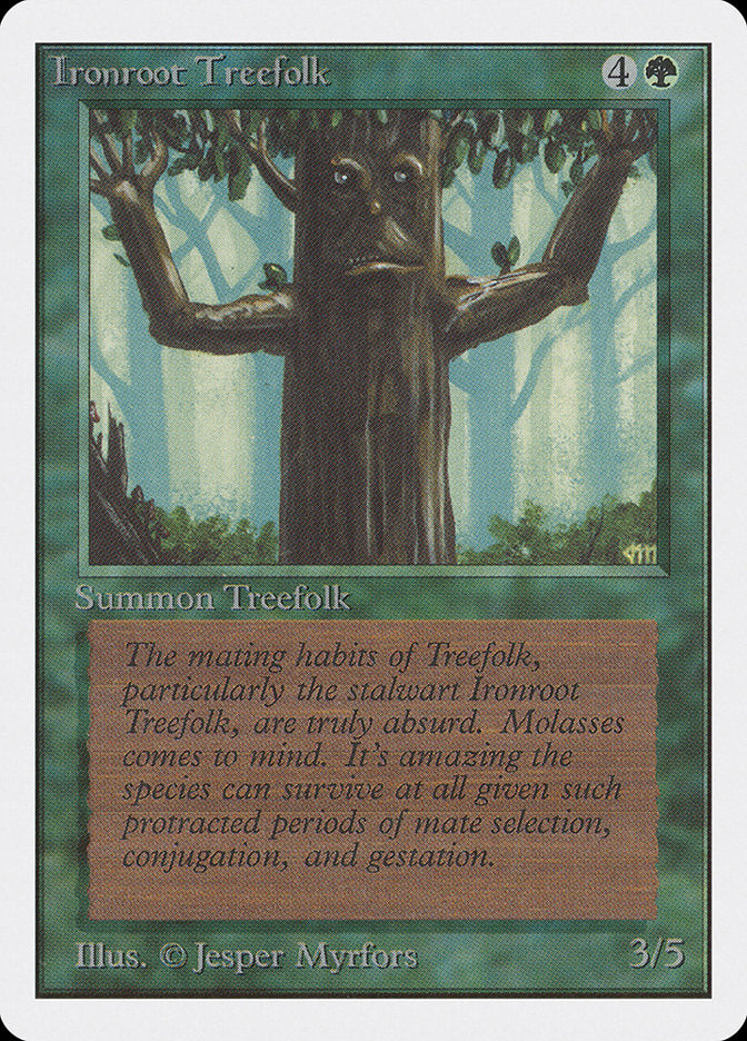 Ironroot Treefolk [Unlimited Edition] | Anubis Games and Hobby
