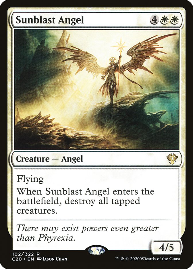 Sunblast Angel [Commander 2020] | Anubis Games and Hobby