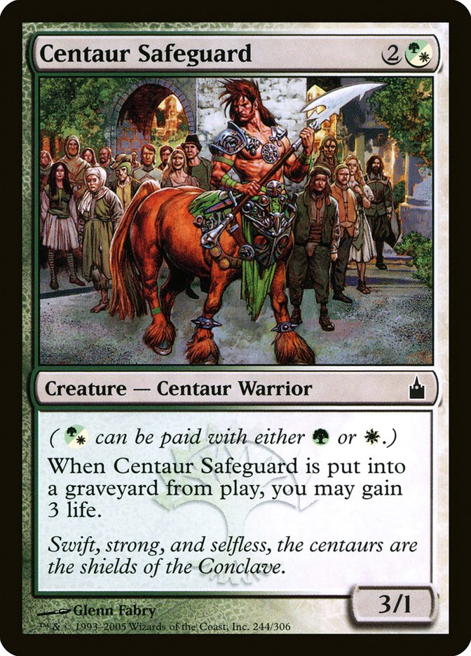 Centaur Safeguard [Ravnica: City of Guilds] | Anubis Games and Hobby