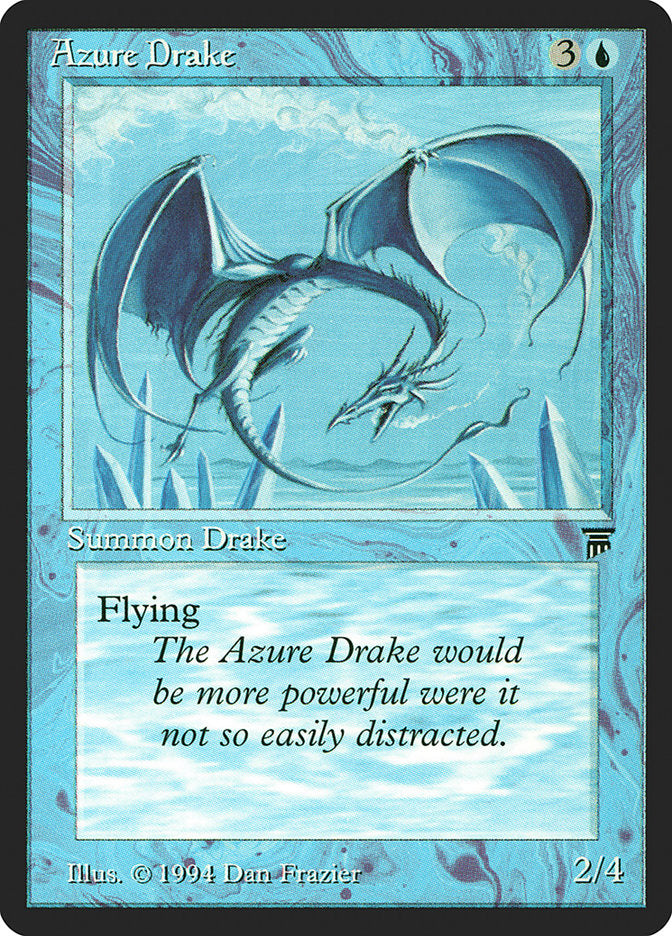 Azure Drake [Legends] | Anubis Games and Hobby