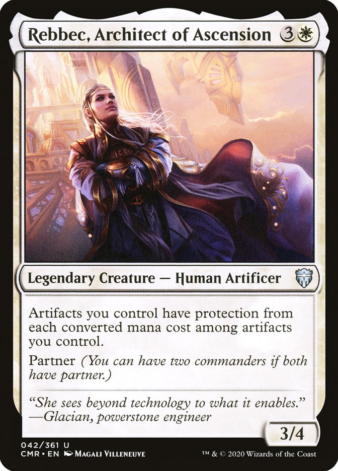 Rebbec, Architect of Ascension [Commander Legends] | Anubis Games and Hobby