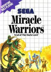 Miracle Warriors Seal of The Dark Lord - PAL Sega Master System | Anubis Games and Hobby