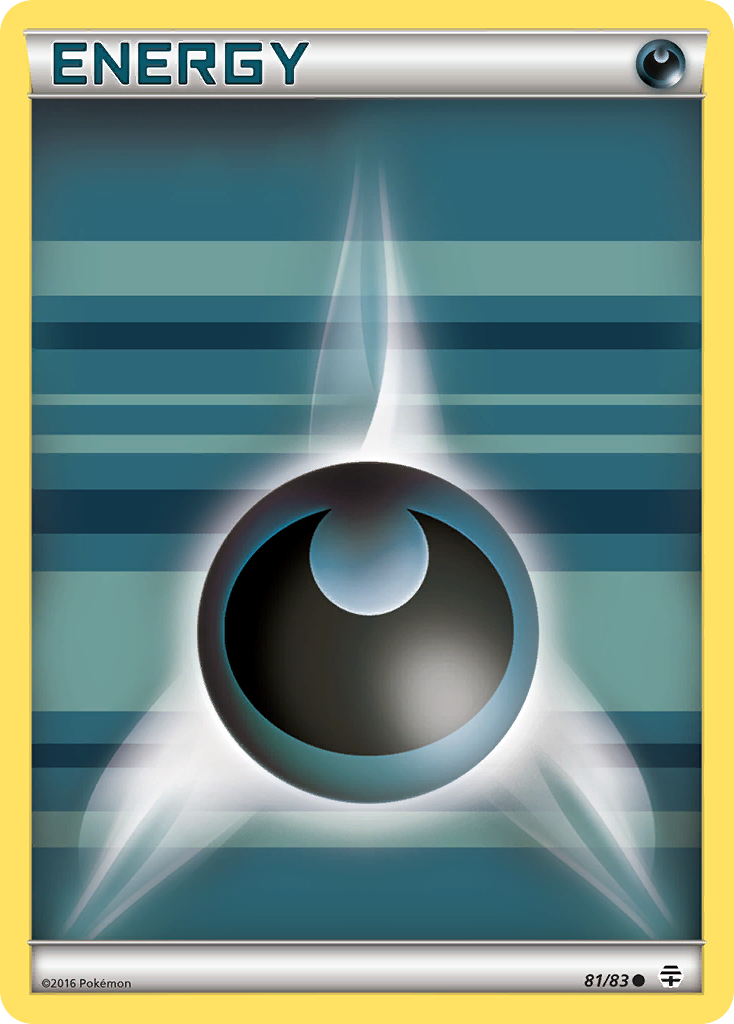 Darkness Energy (81/83) [XY: Generations] | Anubis Games and Hobby