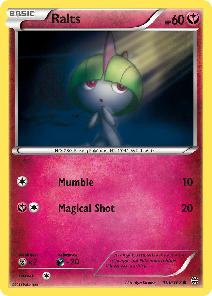 Ralts (100/162) [XY: BREAKthrough] | Anubis Games and Hobby