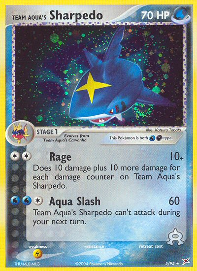 Team Aqua's Sharpedo (5/95) [EX: Team Magma vs Team Aqua] | Anubis Games and Hobby