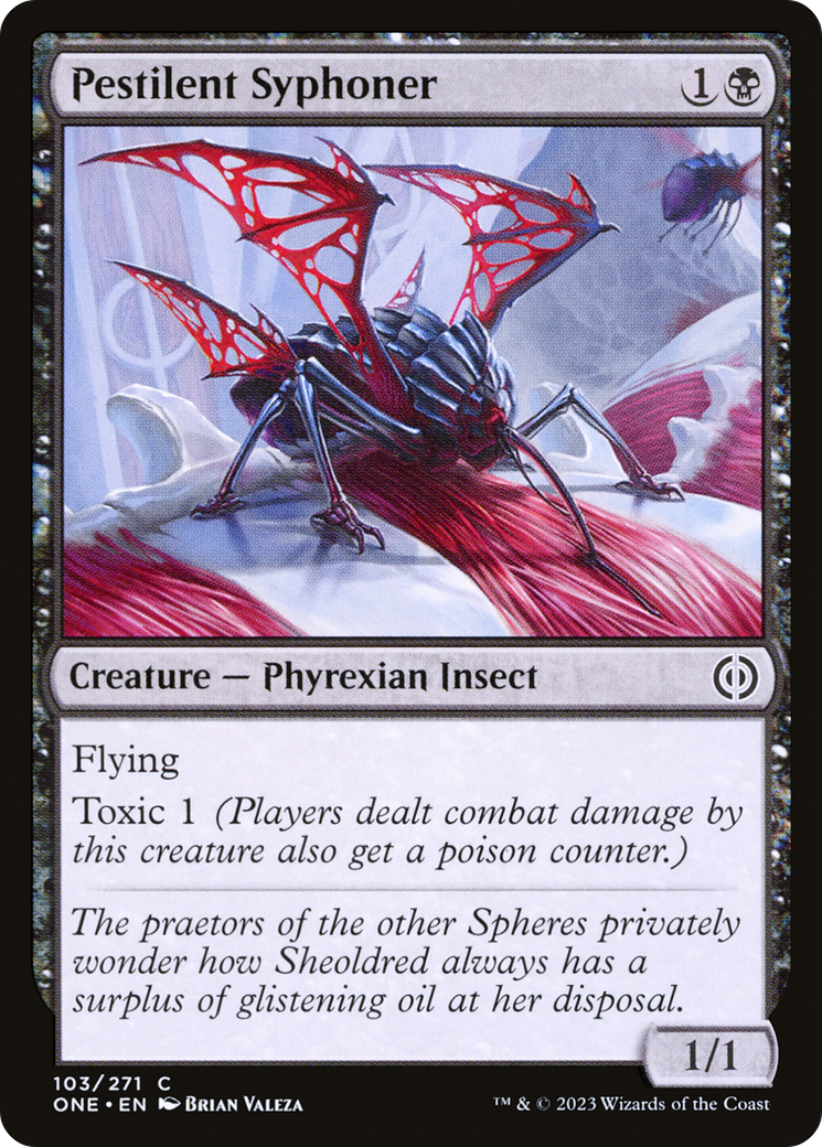 Pestilent Syphoner [Phyrexia: All Will Be One] | Anubis Games and Hobby