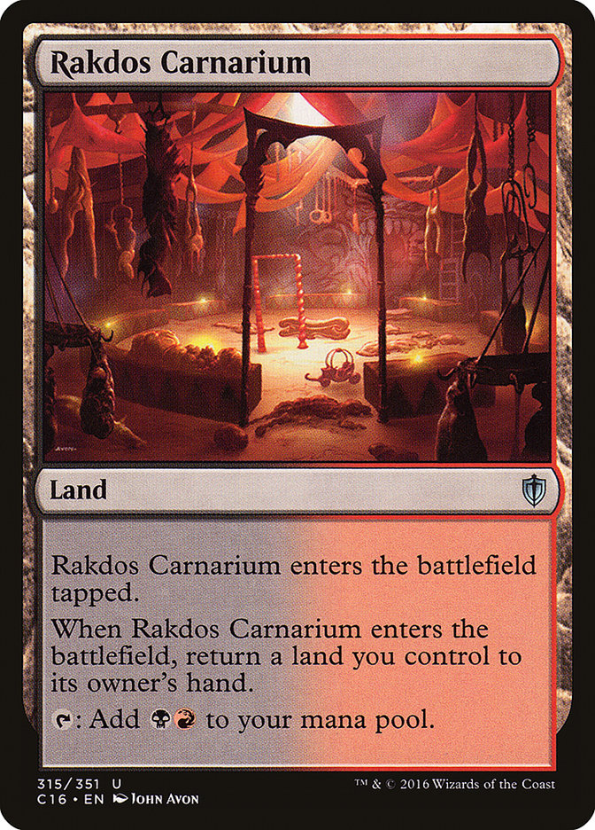 Rakdos Carnarium [Commander 2016] | Anubis Games and Hobby