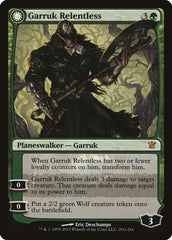 Garruk Relentless // Garruk, the Veil-Cursed [Innistrad] | Anubis Games and Hobby