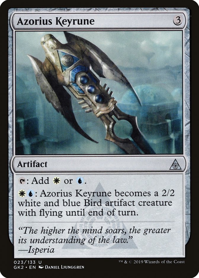 Azorius Keyrune [Ravnica Allegiance Guild Kit] | Anubis Games and Hobby