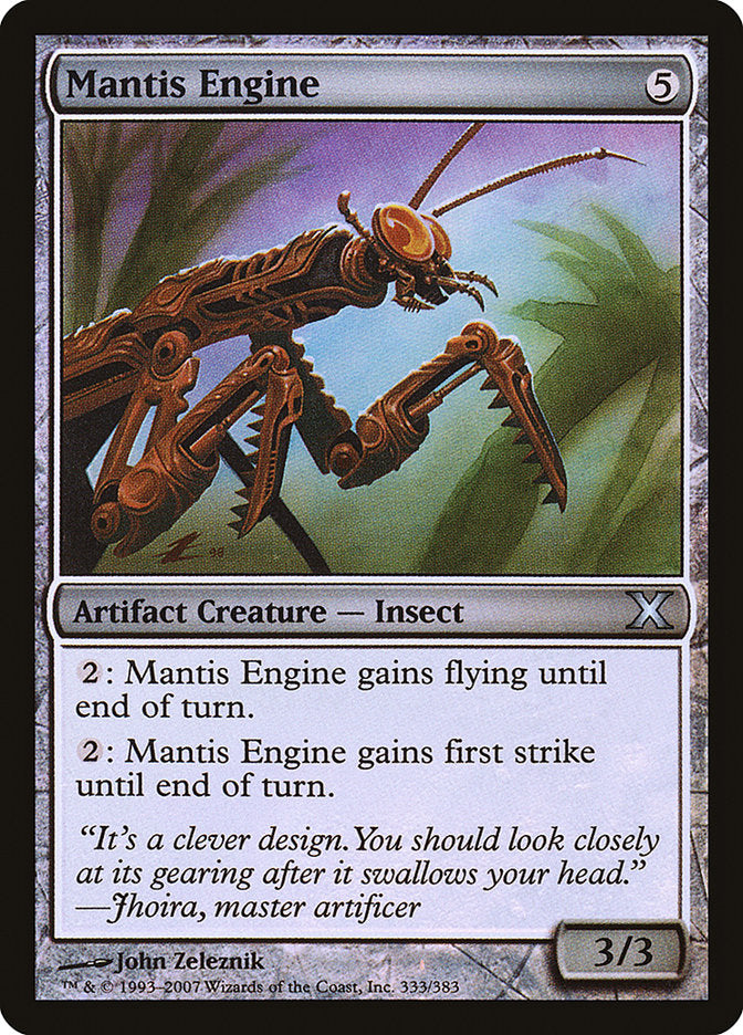 Mantis Engine (Premium Foil) [Tenth Edition] | Anubis Games and Hobby