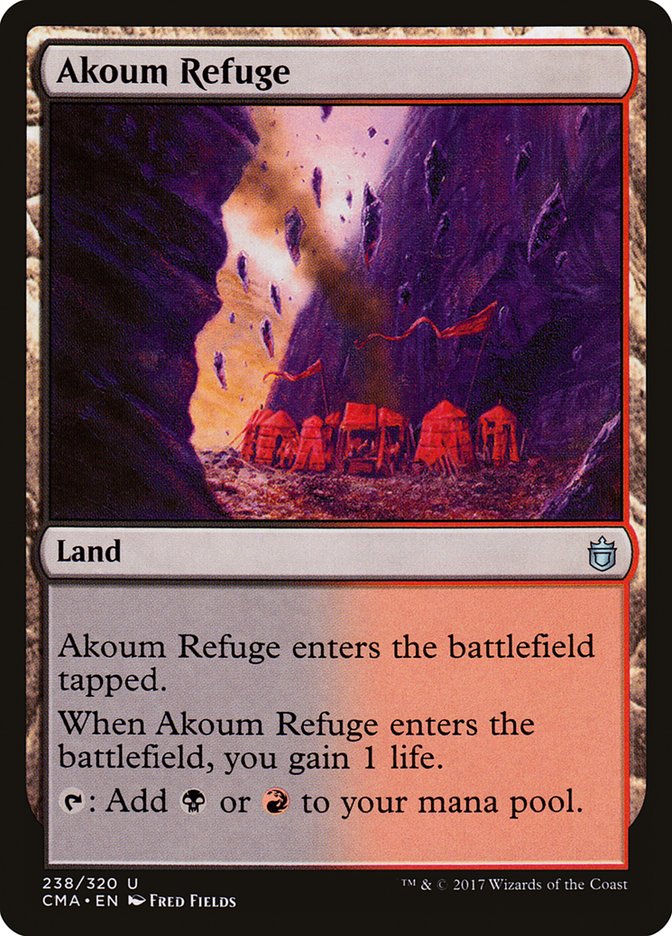 Akoum Refuge [Commander Anthology] | Anubis Games and Hobby