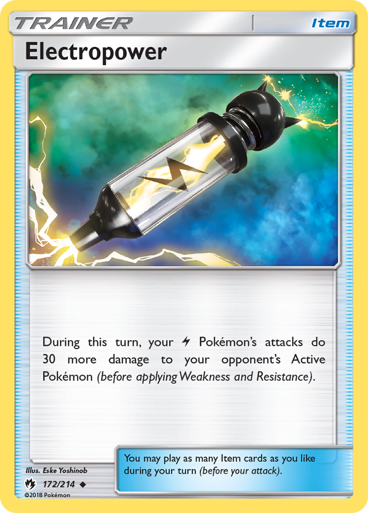 Electropower (172/214) [Sun & Moon: Lost Thunder] | Anubis Games and Hobby