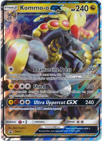 Kommo-o GX (SM71) (Jumbo Card) [Sun & Moon: Black Star Promos] | Anubis Games and Hobby