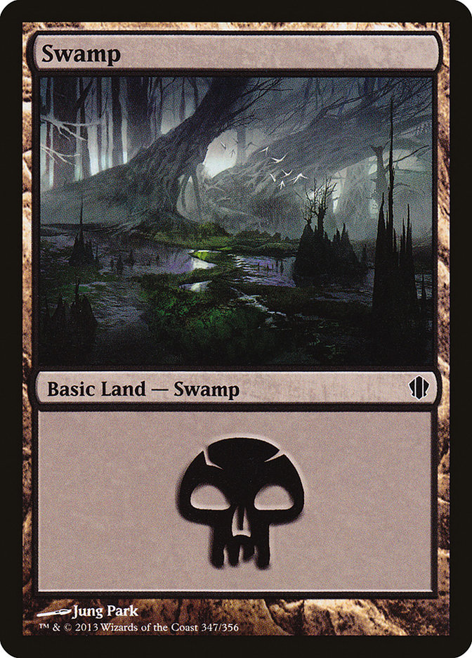 Swamp (347) [Commander 2013] | Anubis Games and Hobby