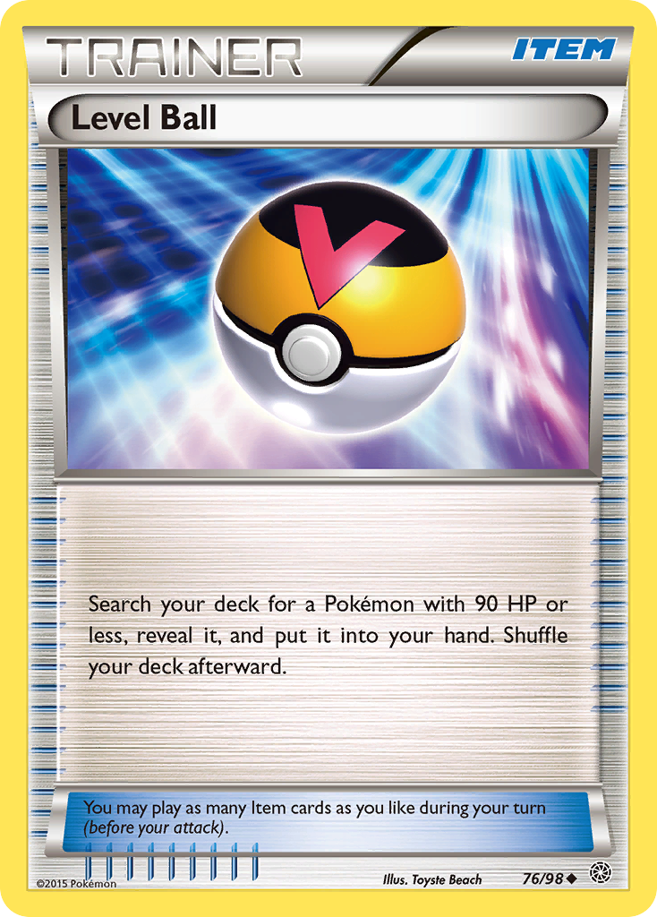 Level Ball (76/98) [XY: Ancient Origins] | Anubis Games and Hobby