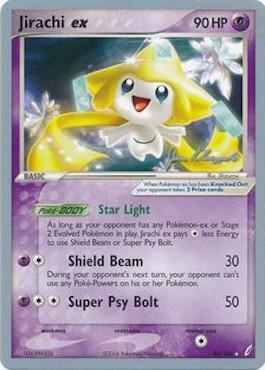 Jirachi ex (94/100) (Psychic Lock - Jason Klaczynski) [World Championships 2008] | Anubis Games and Hobby