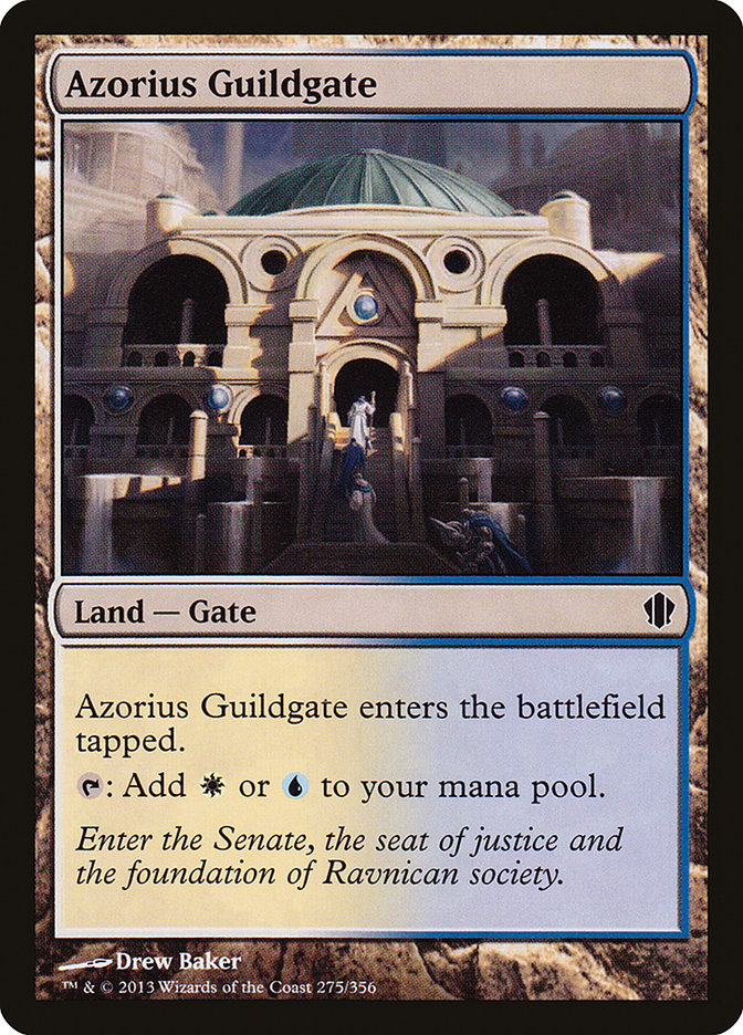 Azorius Guildgate [Commander 2013] | Anubis Games and Hobby