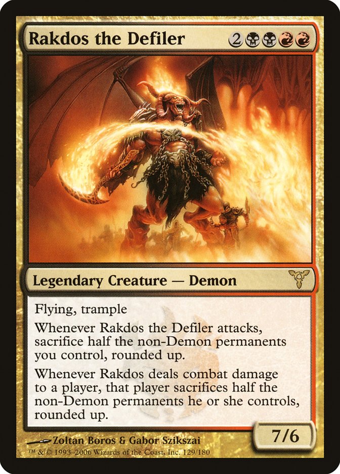 Rakdos the Defiler [Dissension] | Anubis Games and Hobby