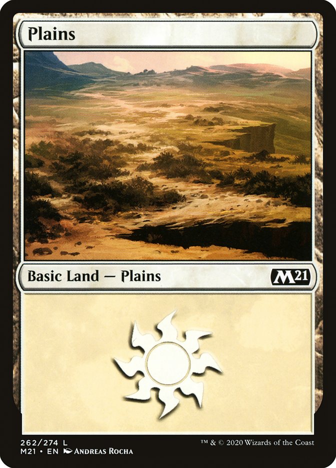 Plains (262) [Core Set 2021] | Anubis Games and Hobby