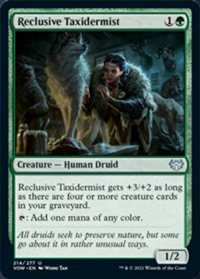 Reclusive Taxidermist [Innistrad: Crimson Vow] | Anubis Games and Hobby