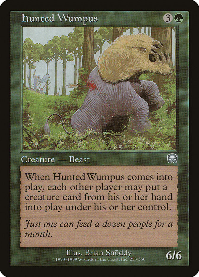 Hunted Wumpus [Mercadian Masques] | Anubis Games and Hobby