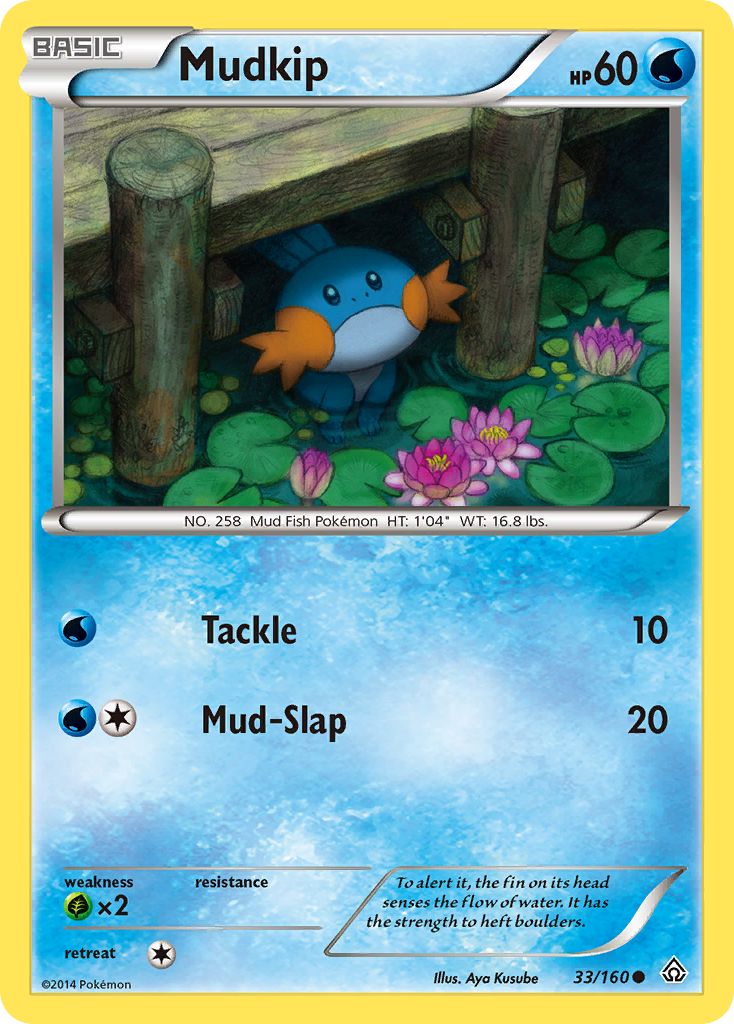 Mudkip (33/160) [XY: Primal Clash] | Anubis Games and Hobby