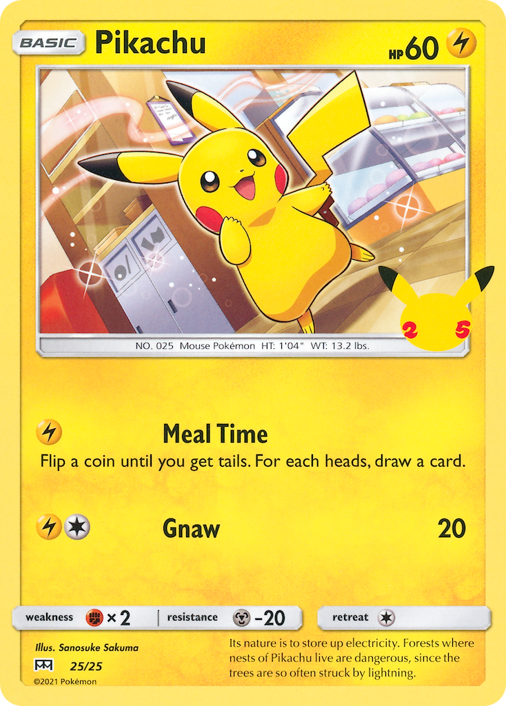 Pikachu (25/25) [McDonald's 25th Anniversary] | Anubis Games and Hobby