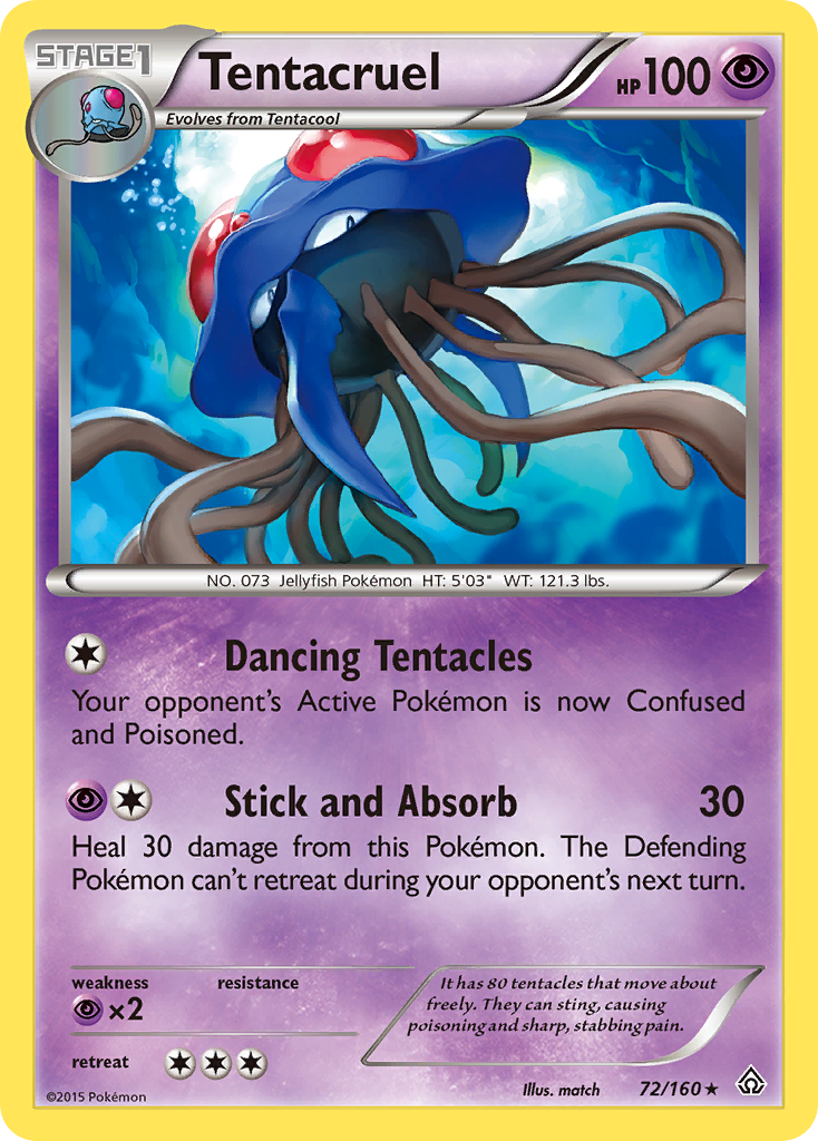 Tentacruel (72/160) [XY: Primal Clash] | Anubis Games and Hobby