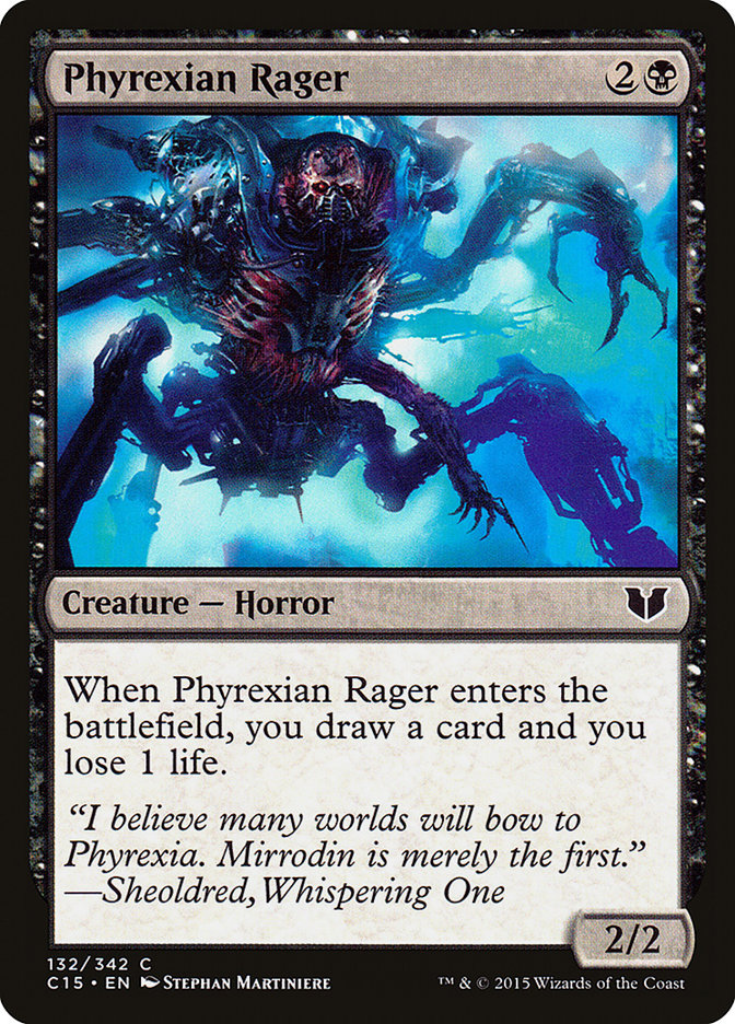 Phyrexian Rager [Commander 2015] | Anubis Games and Hobby