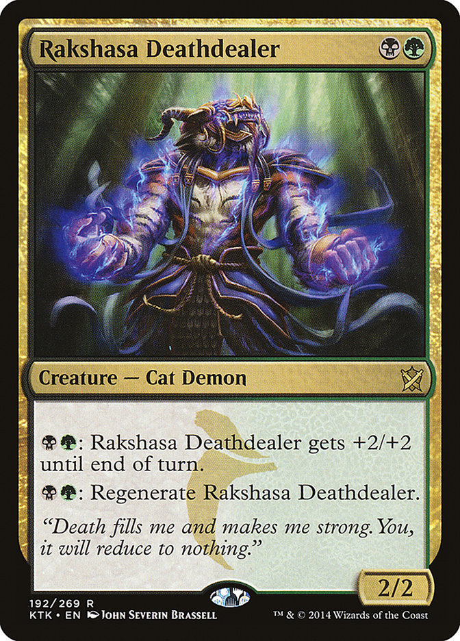 Rakshasa Deathdealer [Khans of Tarkir] | Anubis Games and Hobby