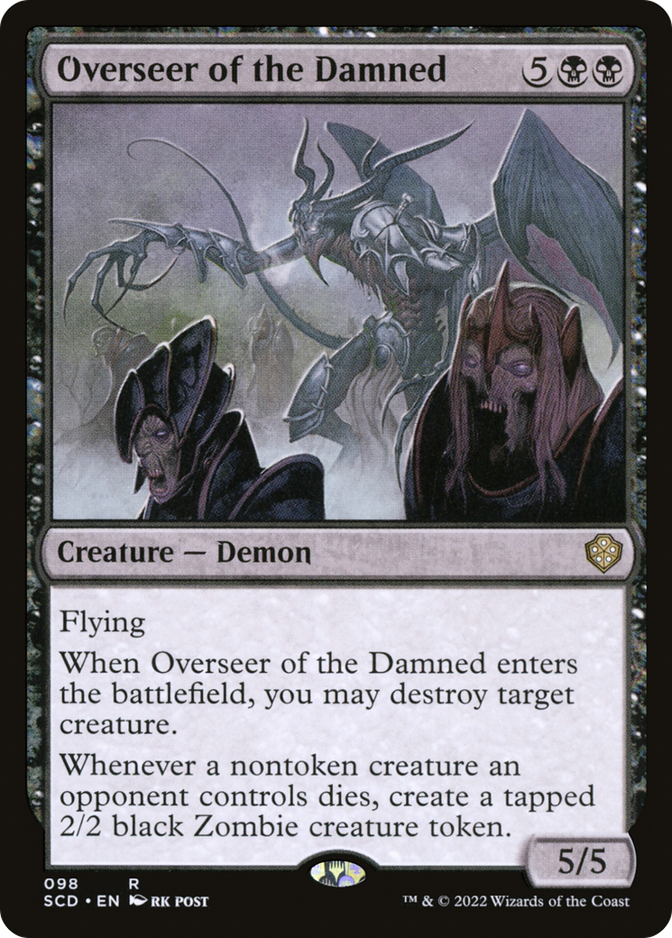 Overseer of the Damned [Starter Commander Decks] | Anubis Games and Hobby