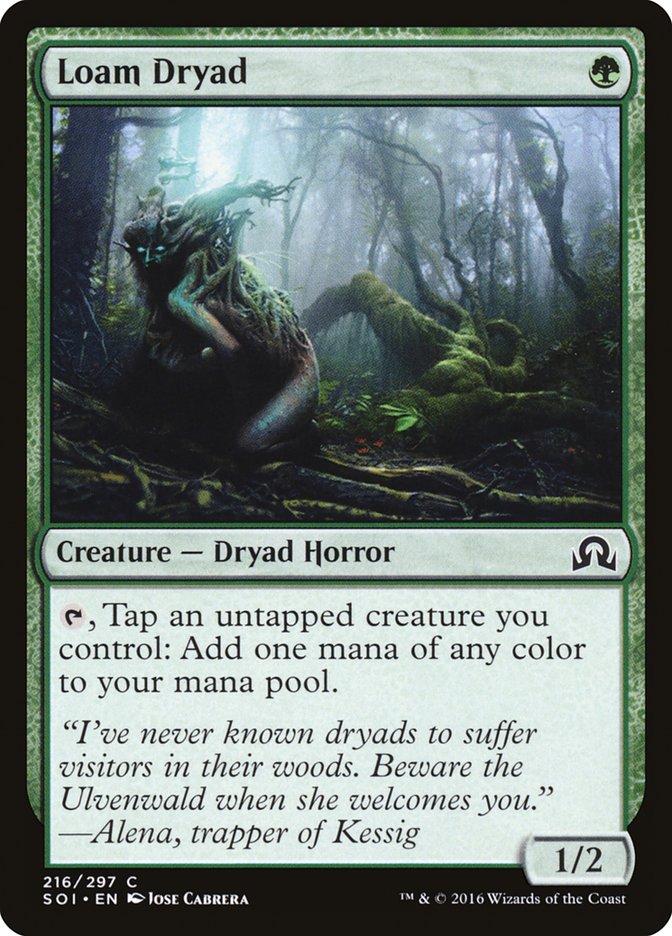 Loam Dryad [Shadows over Innistrad] | Anubis Games and Hobby