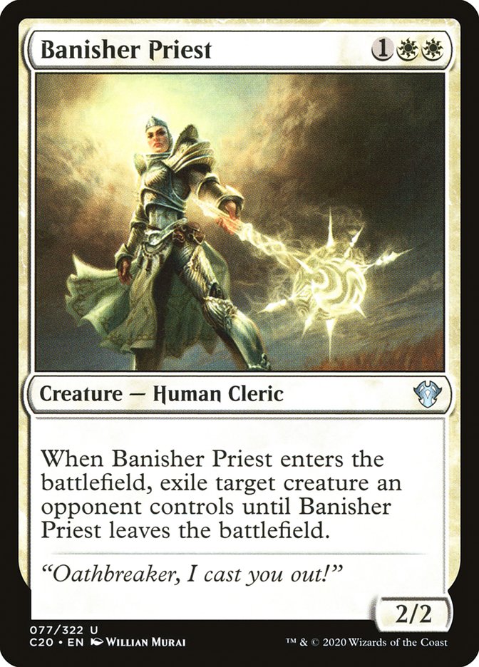 Banisher Priest [Commander 2020] | Anubis Games and Hobby