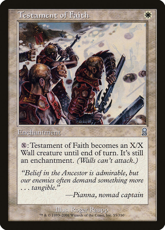 Testament of Faith [Odyssey] | Anubis Games and Hobby