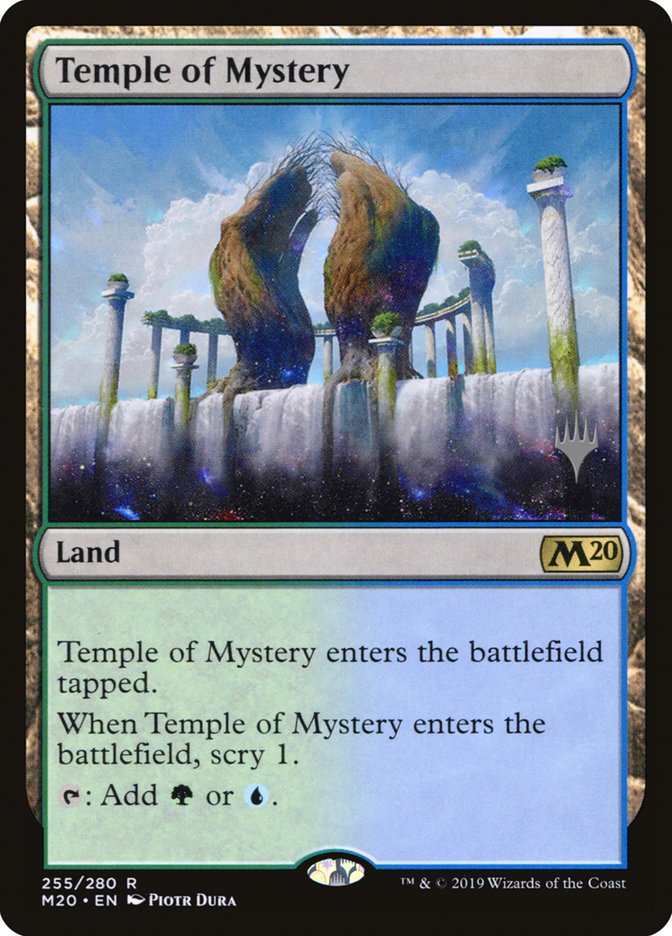 Temple of Mystery (Promo Pack) [Core Set 2020 Promos] | Anubis Games and Hobby