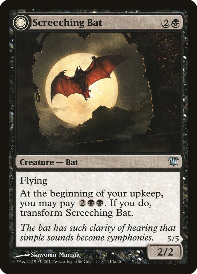 Screeching Bat // Stalking Vampire [Innistrad] | Anubis Games and Hobby