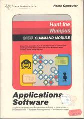 Hunt The Wumpus - TI-99 | Anubis Games and Hobby