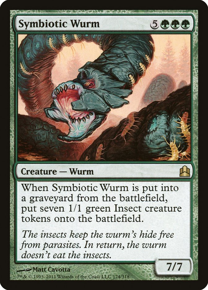 Symbiotic Wurm [Commander 2011] | Anubis Games and Hobby