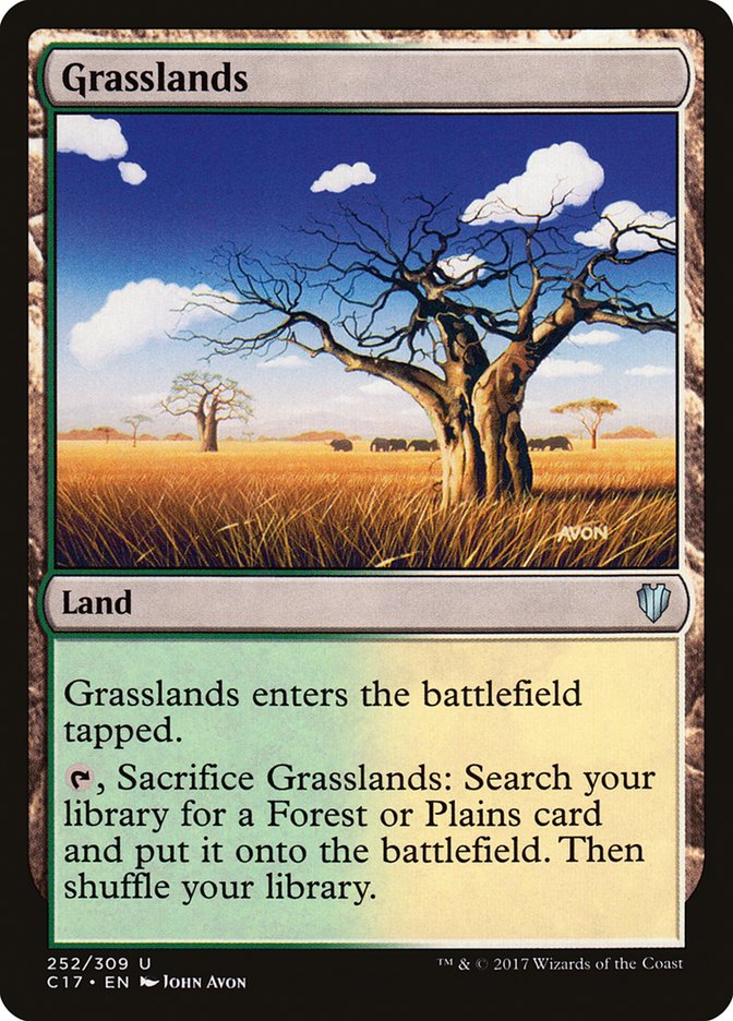 Grasslands [Commander 2017] | Anubis Games and Hobby