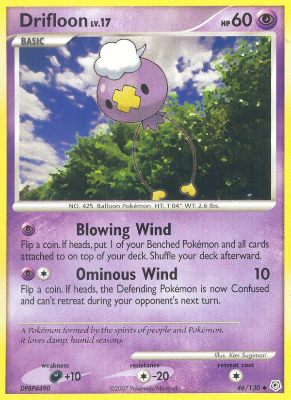 Drifloon (46/130) [Diamond & Pearl: Base Set] | Anubis Games and Hobby