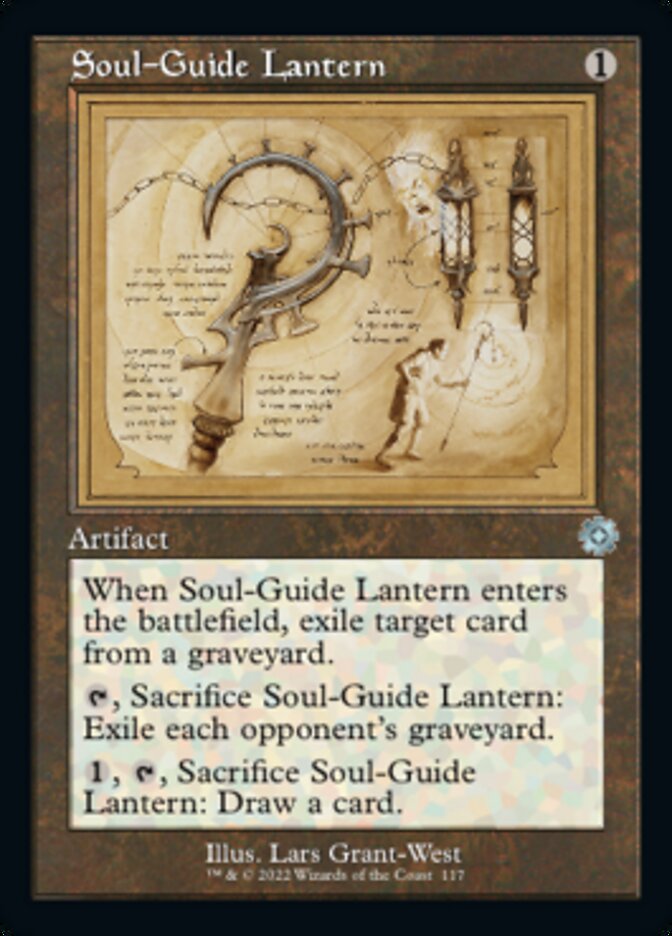 Soul-Guide Lantern (Retro Schematic) [The Brothers' War Retro Artifacts] | Anubis Games and Hobby