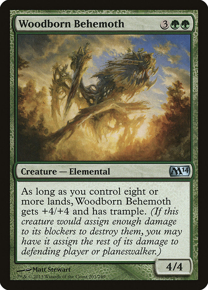 Woodborn Behemoth [Magic 2014] | Anubis Games and Hobby