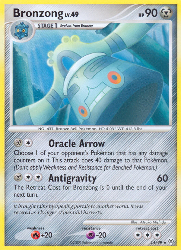 Bronzong (14/99) [Platinum: Arceus] | Anubis Games and Hobby