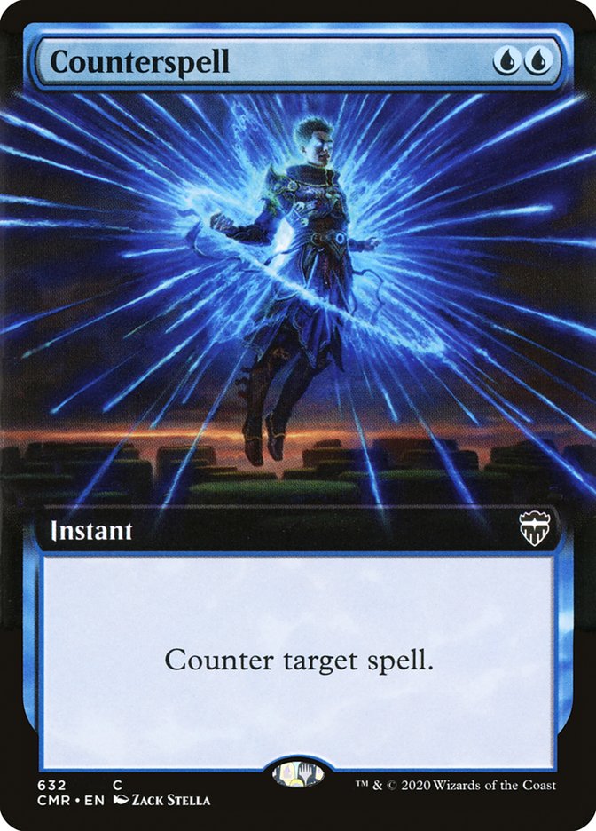 Counterspell (Extended Art) [Commander Legends] | Anubis Games and Hobby