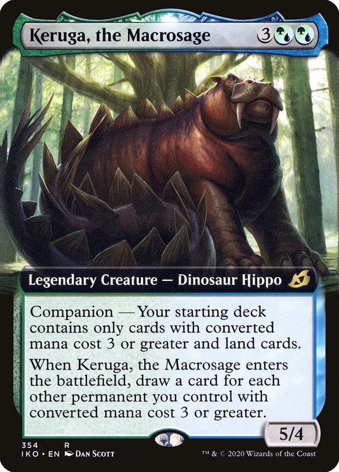 Keruga, the Macrosage (Extended Art) [Ikoria: Lair of Behemoths] | Anubis Games and Hobby