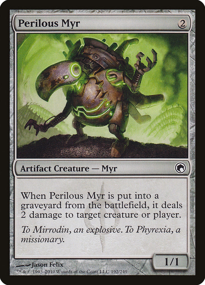 Perilous Myr [Scars of Mirrodin] | Anubis Games and Hobby