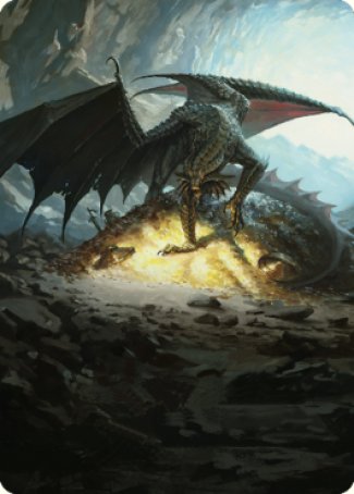 Ancient Copper Dragon Art Card (04) [Commander Legends: Battle for Baldur's Gate Art Series] | Anubis Games and Hobby