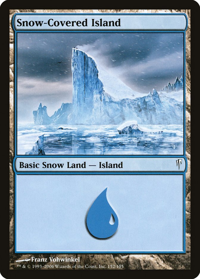 Snow-Covered Island [Coldsnap] | Anubis Games and Hobby