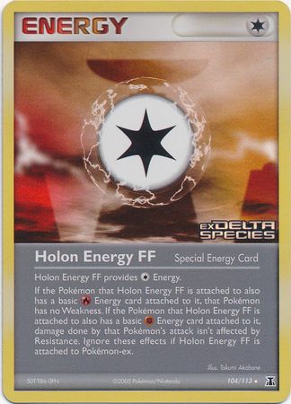 Holon Energy FF (104/113) (Stamped) [EX: Delta Species] | Anubis Games and Hobby